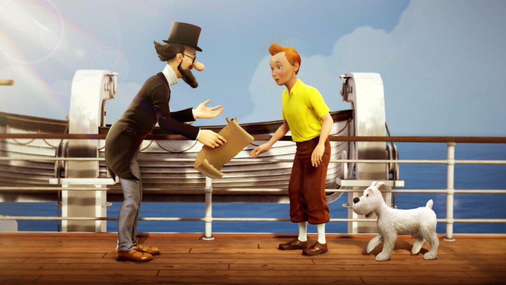 Gr Ce Microids Tintin Va Faire Son Grand Retour Sur Consoles En