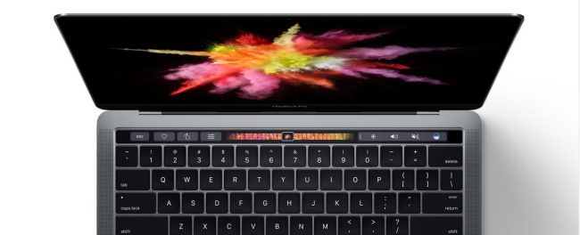  MacBook Pro avec Touch Bar (2016) © Apple