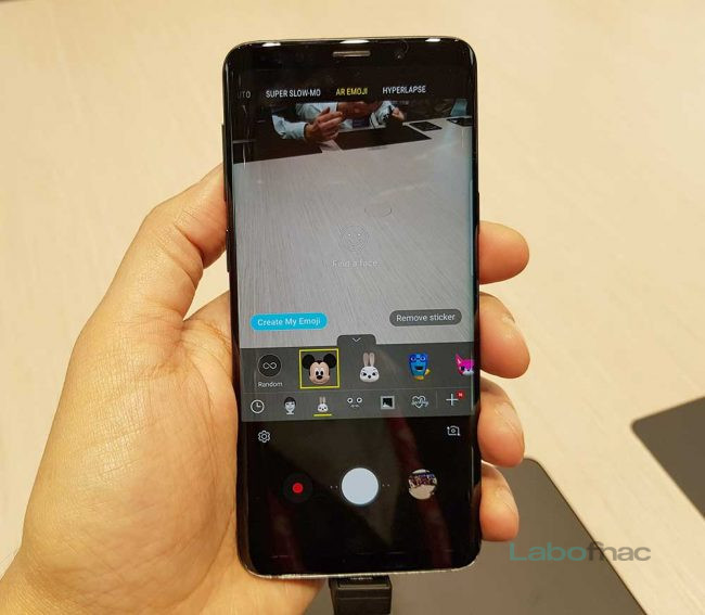 AR Emojis Samsung Galaxy S9 et S9+