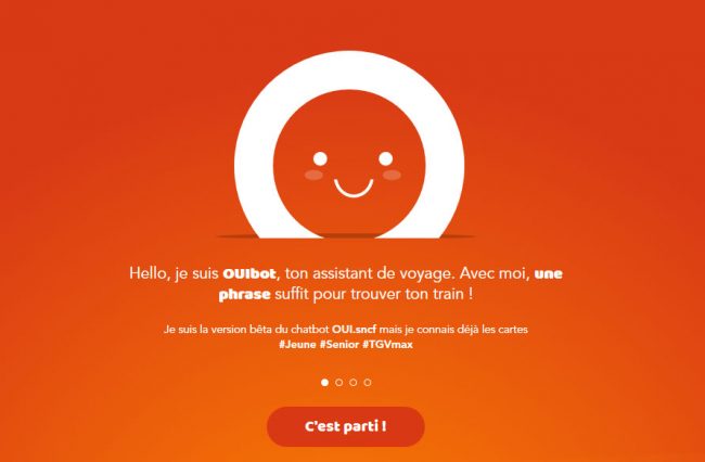 SNCF chatbot