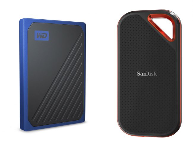  Le WD My Passport Go & le SSD SanDisk Extreme PRO Portable © Western Digital
