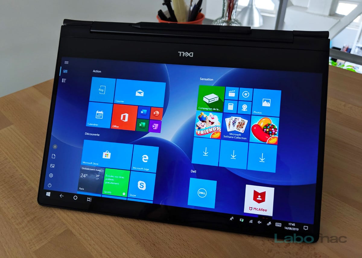 Dell Inspiron 13 7391, ultrabook tablette 13 pouces puissant avec