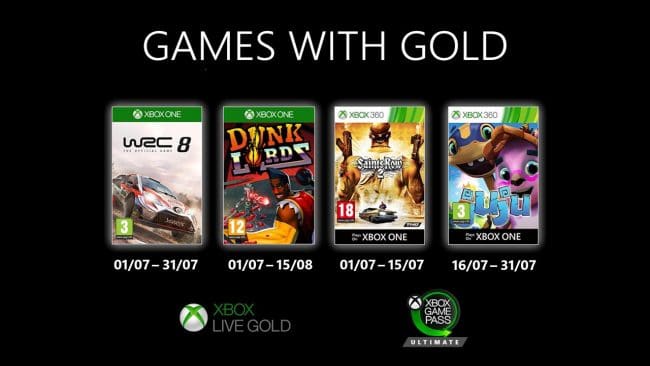 Gooey Gevoelig ding Xbox Live Gold : Microsoft dévoile les jeux gratuits de juillet 2020