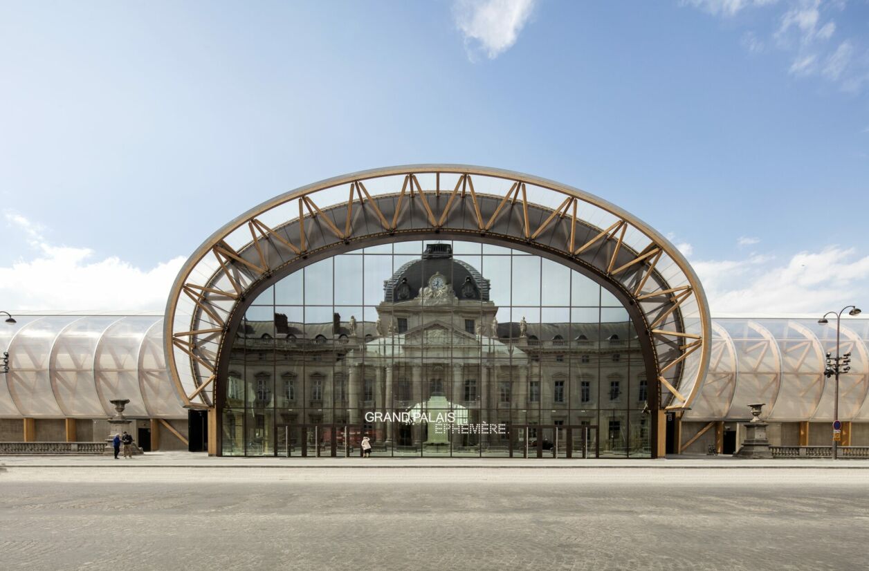 Le Grand Palais Ephémère qui accueille la FIAC 2021
