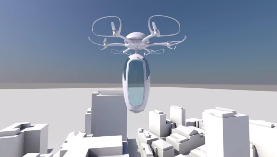 Mobilités futures, épisode 1 : des capsules volantes pour se déplacer en ville