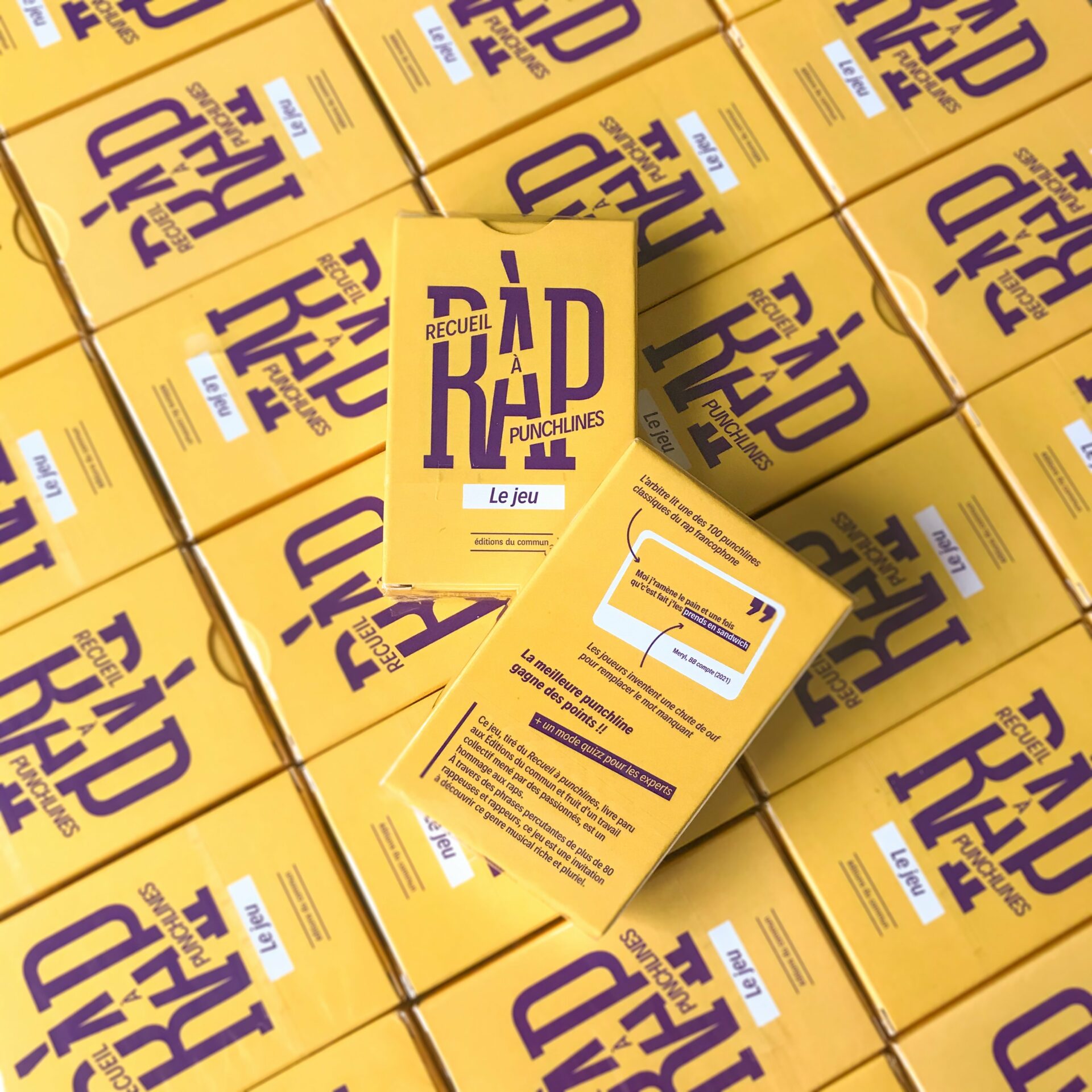 Recueil A Punchlines Un Jeu De Cartes Percutant Et Creatif