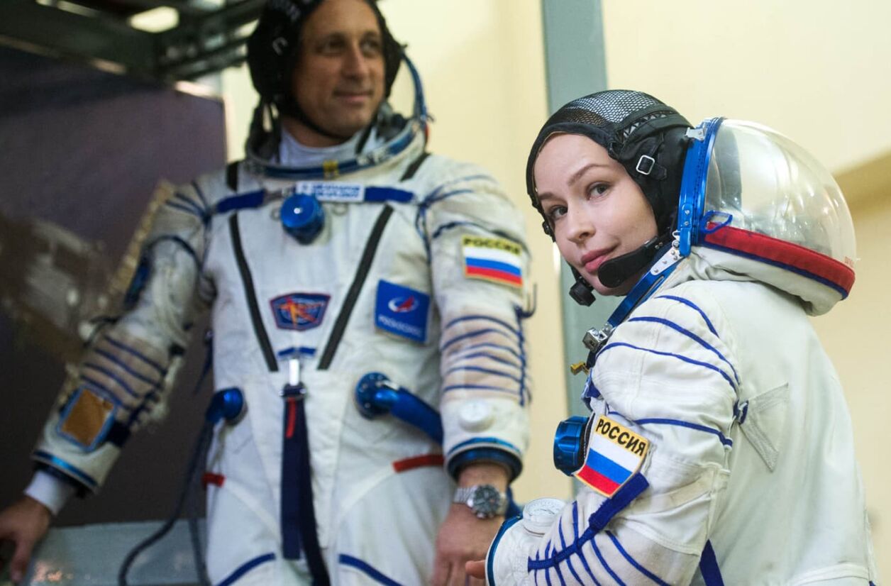 Yulia Peresild, la première actrice de l'Histoire à tourner premier film dans l'espace.