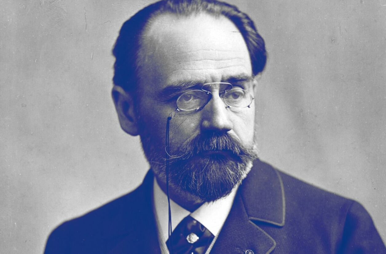 Portrait d'Emile Zola (1840 - 1902)