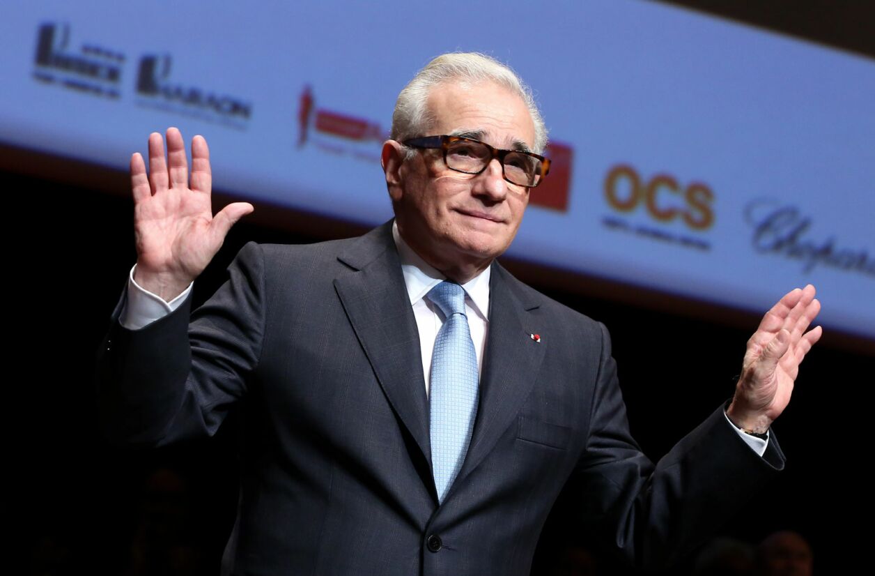 Martin Scorsese honoré à l'Institut Lumière en 2015.