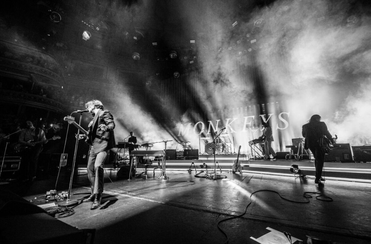 Arctic Monkeys au Royal Albert Hall en 2020.