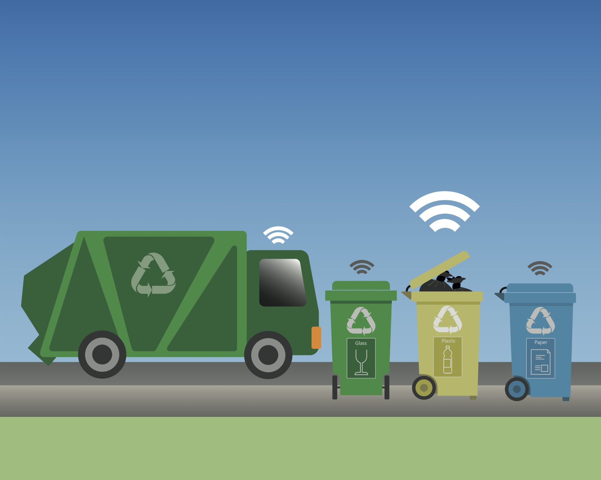 CSP Environnement, acteur de l'innovation se réjouit du concept des  poubelles intelligentes qui arrivent en France • CSP Environnement