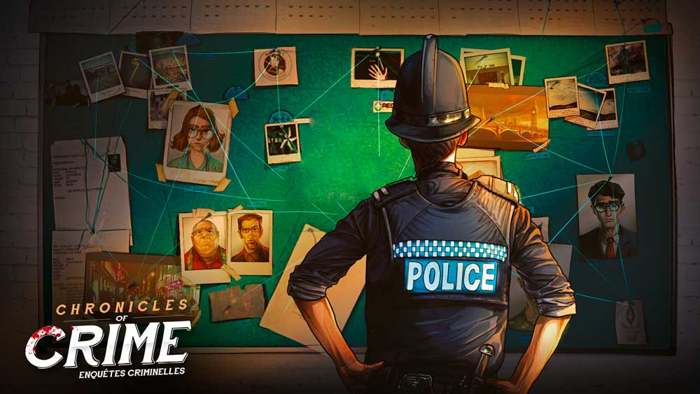 “Chronicles of Crime” propose de nombreuses extensions au jeu de base.