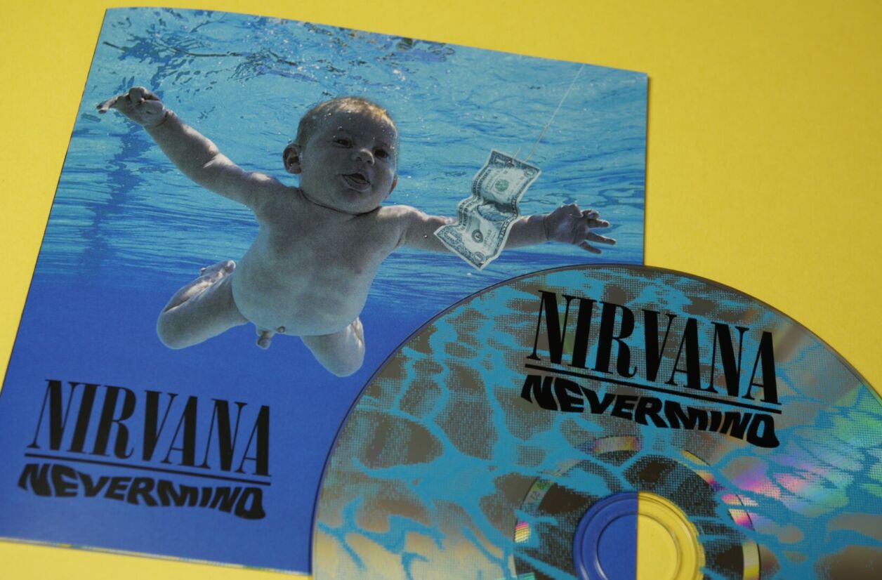 Pochette album de "Nevermind" (1991), l'album culte de Nirvana