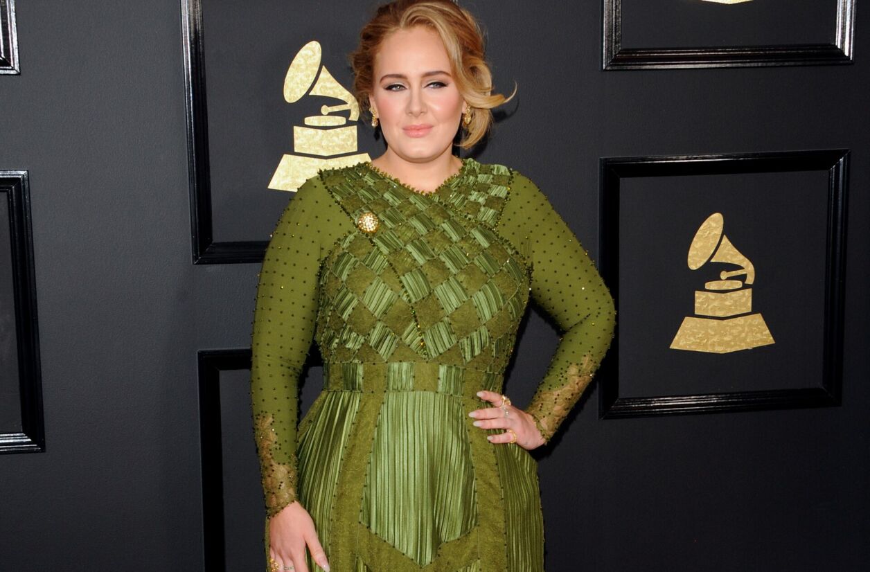 Adele aux 59e Grammy Awards