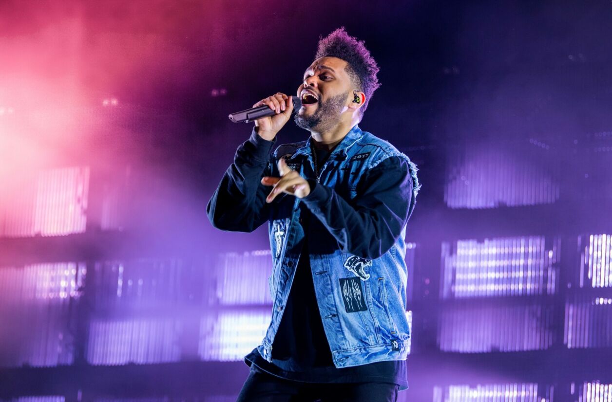 The Weeknd en concert au festival FIB Benicàssim (Espagne) en 2017