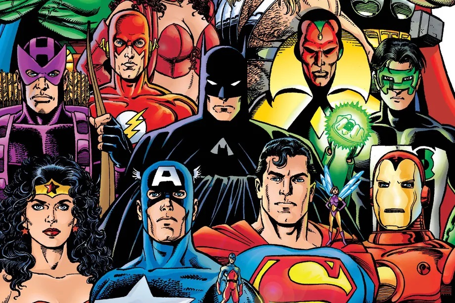 Captain America, Superman, Hawkeye, Batman ou encore Vision dans la même aventure, c'est le programme de ce crossover épique.