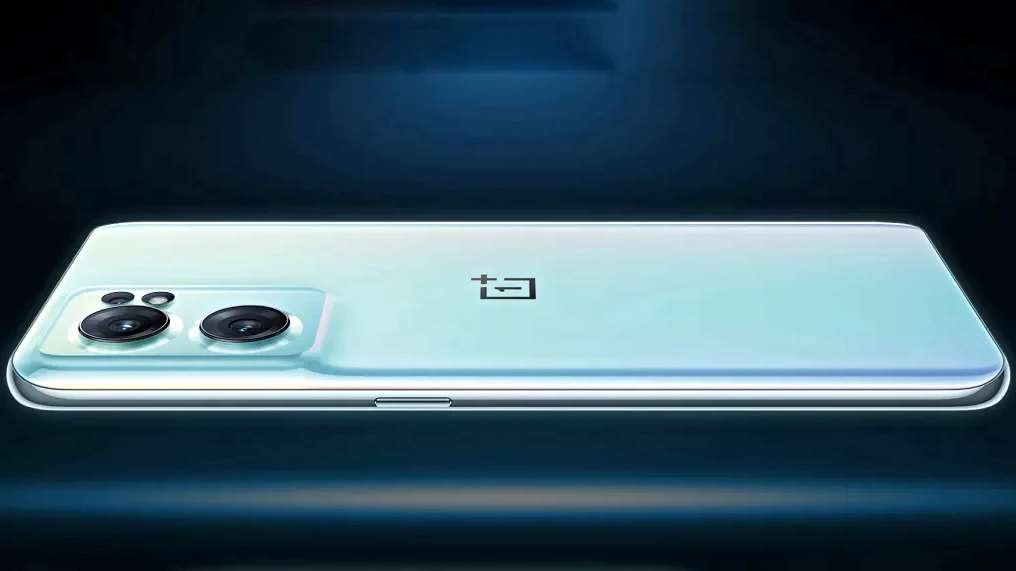 Image officielle du OnePlus Nord CE 2 avec une vue de profil