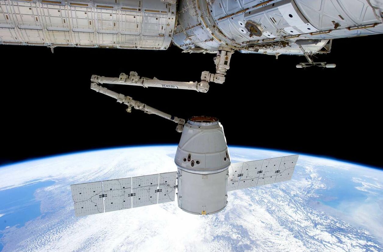 Satellite SpaceX en orbite