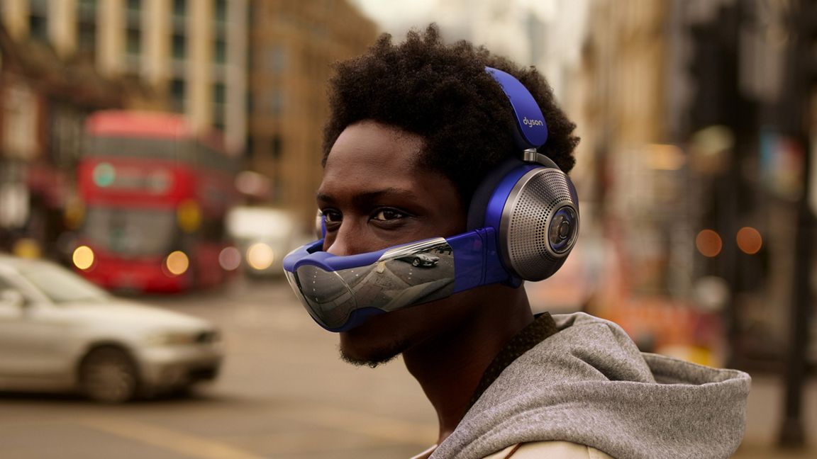 Dyson lance Zone, un casque audio futuriste avec purificateur d’air