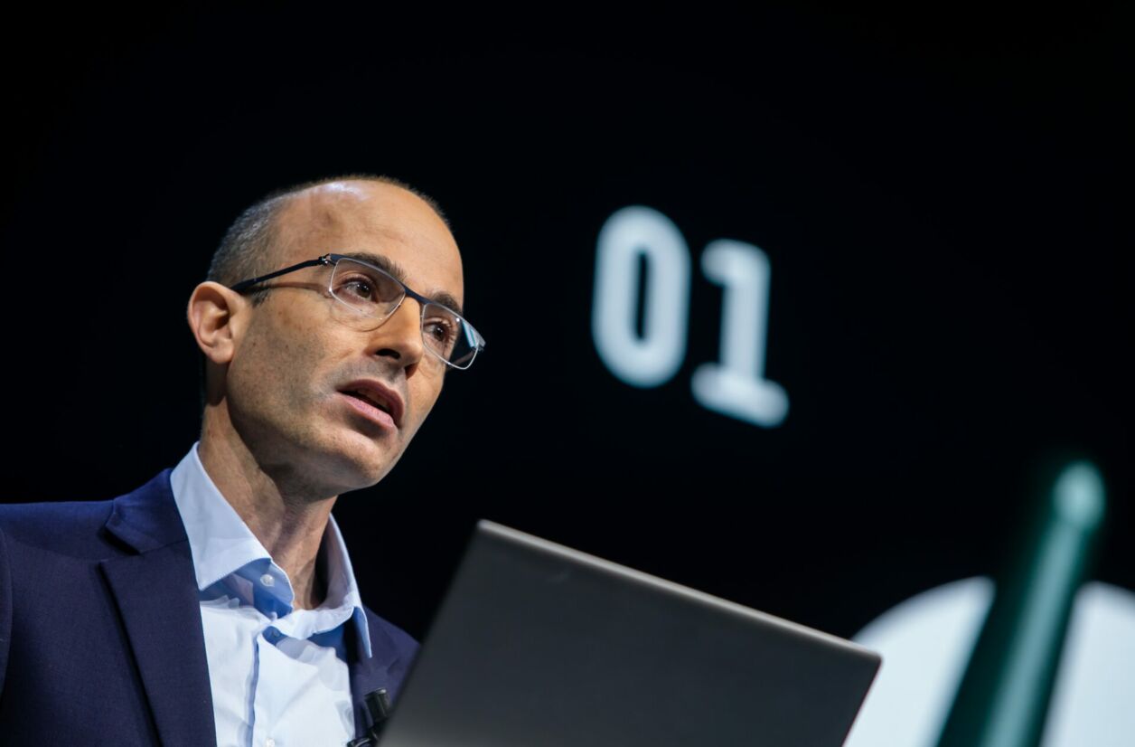 Yuval Noah Harari au Forum Economique Mondial de Davos (2020)  