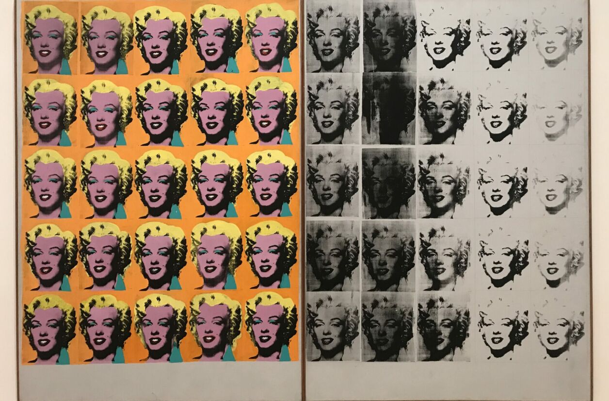 Andy Warhol, Diptyque Marilyn, 1962 - Tate Museum (Londres)