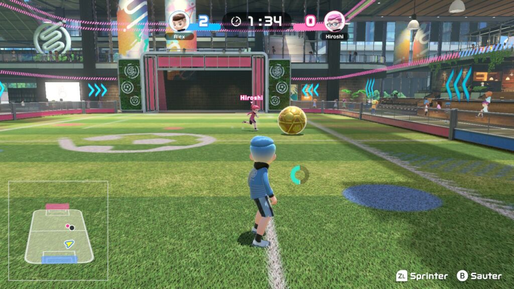 Nintendo Switch Sports : le jeu de sport nous montre ses