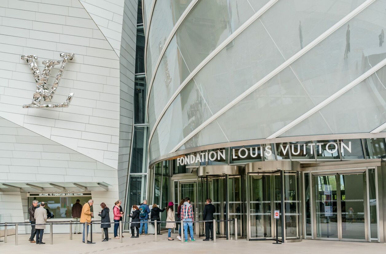 La Fondation Louis Vuitton, où fut exposée la collection Morozov de septembre 2021 à avril 2022