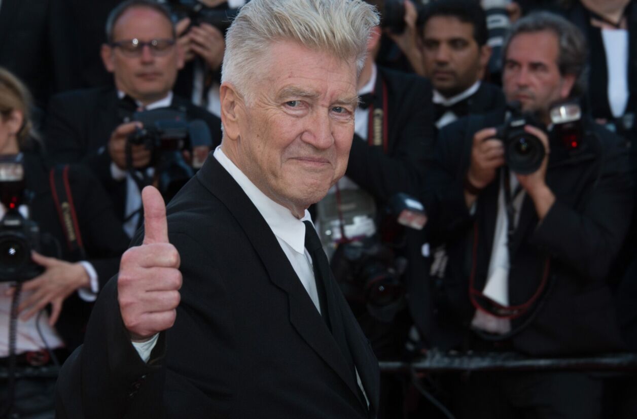 David Lynch lors du 70e anniversaire du Festival de Cannes (2017)