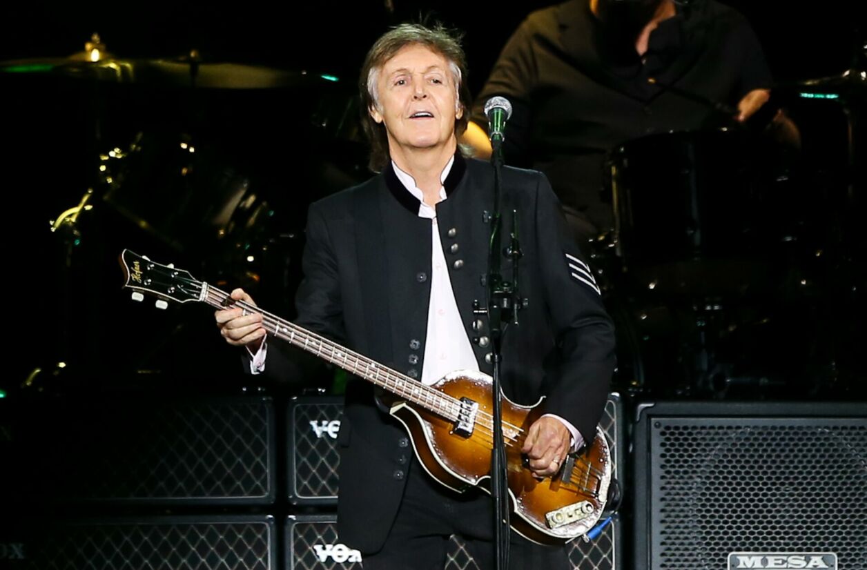 Paul McCartney en concert à New York en 2017