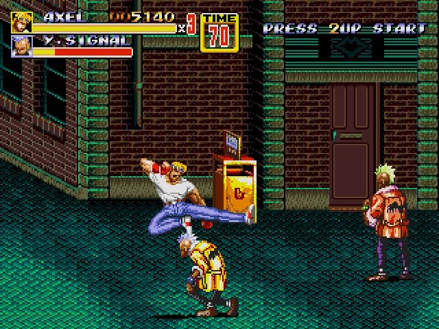 Lancée au début des années 90, la saga est vite devenue une référence du jeu de combat et du beat'em all.
