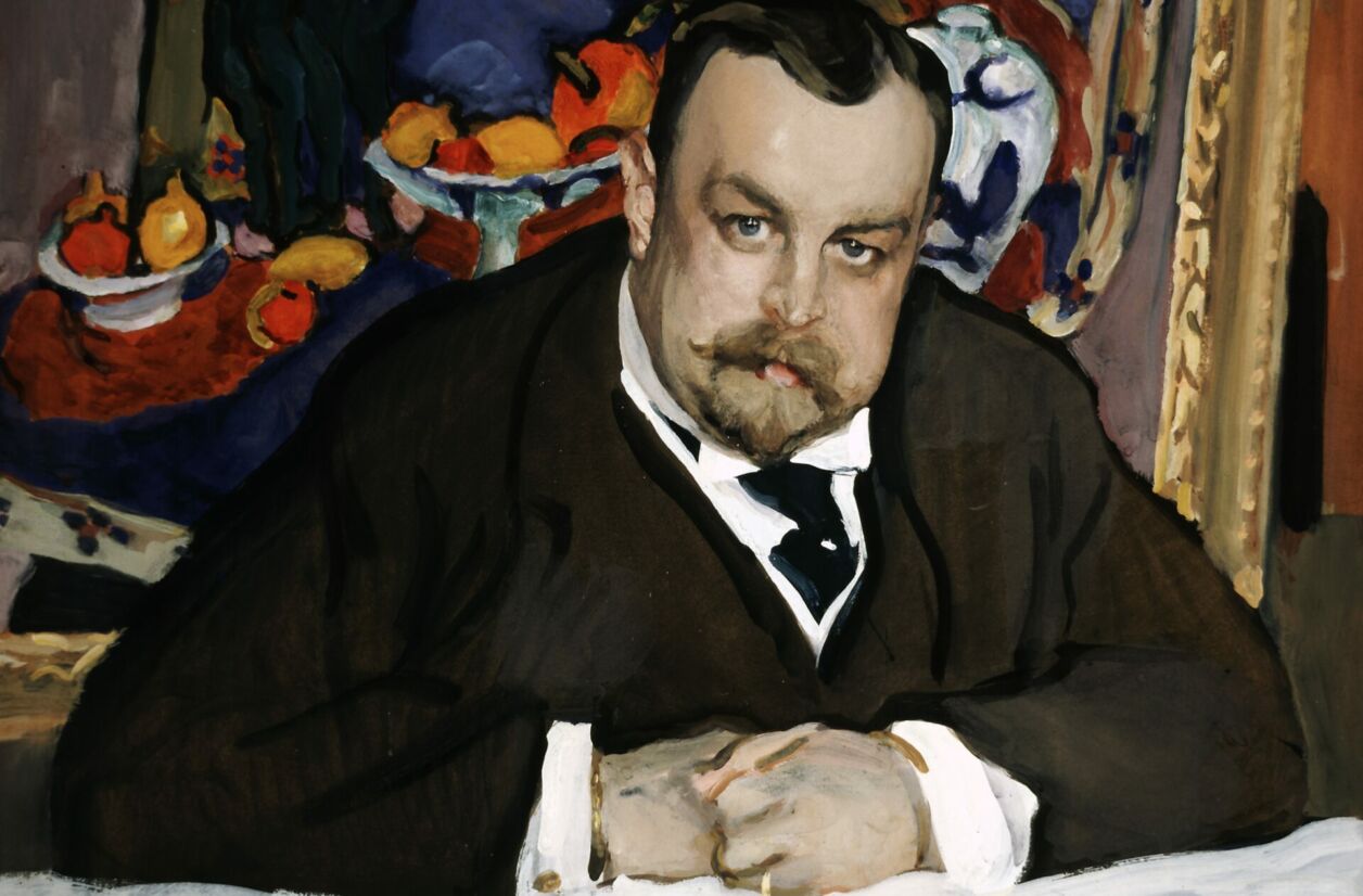 Valentin Sérov, Portrait d'Ivan Abramovitch Morozov, Moscou, 1910