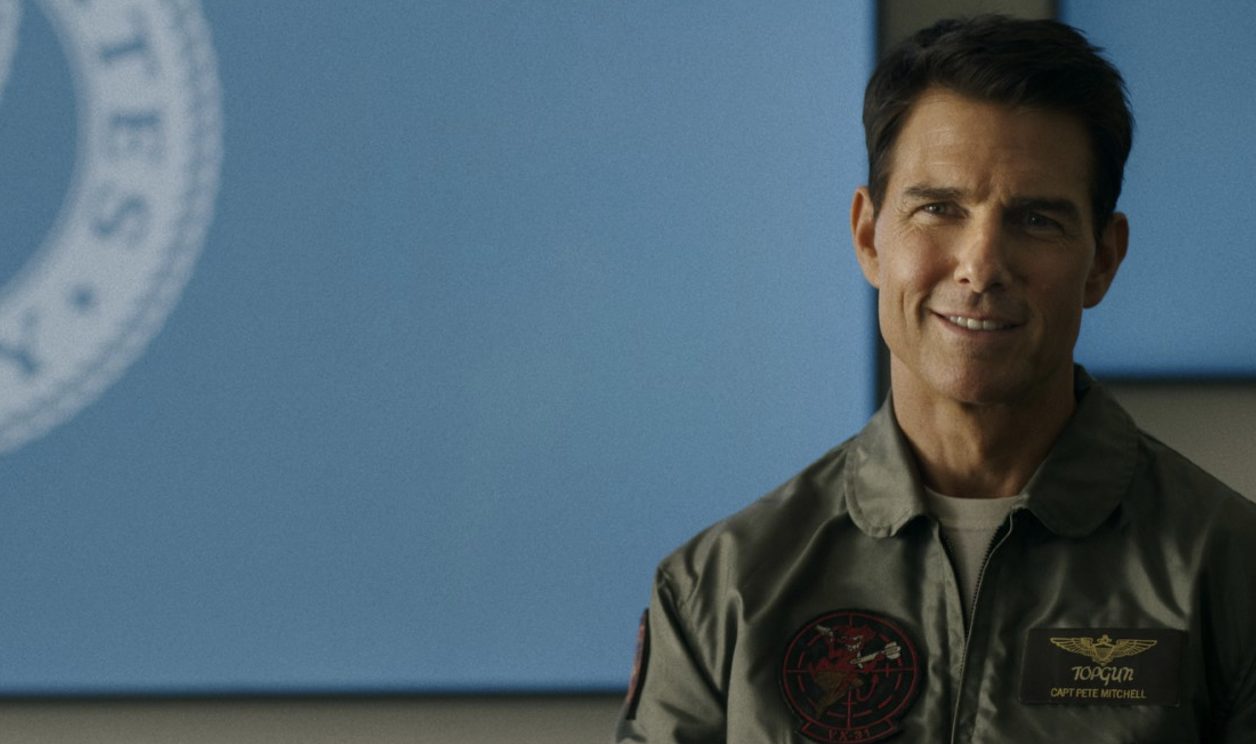Tom Cruise dans “Top Gun : Maverick”.