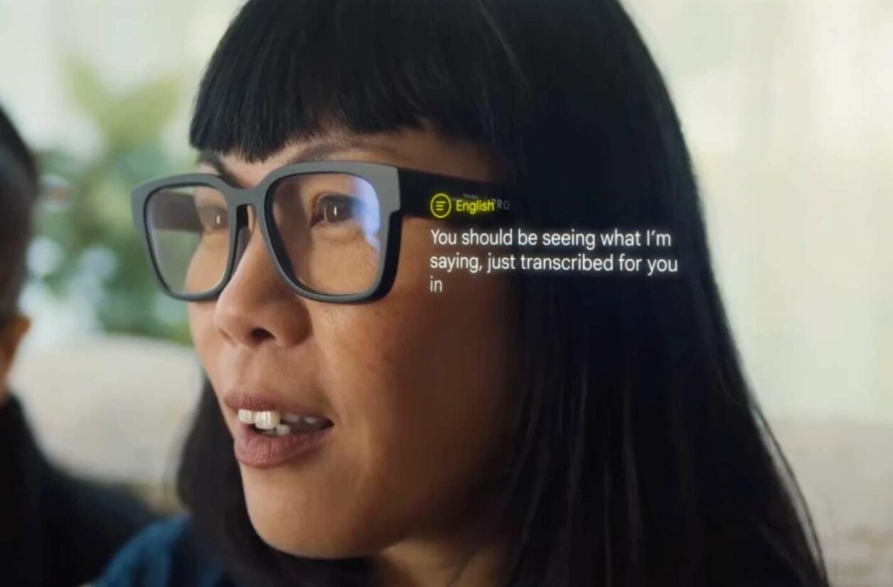 Google a présenté un prototype de lunettes AR dédiées à la traduction lors de sa conférence Google I/O