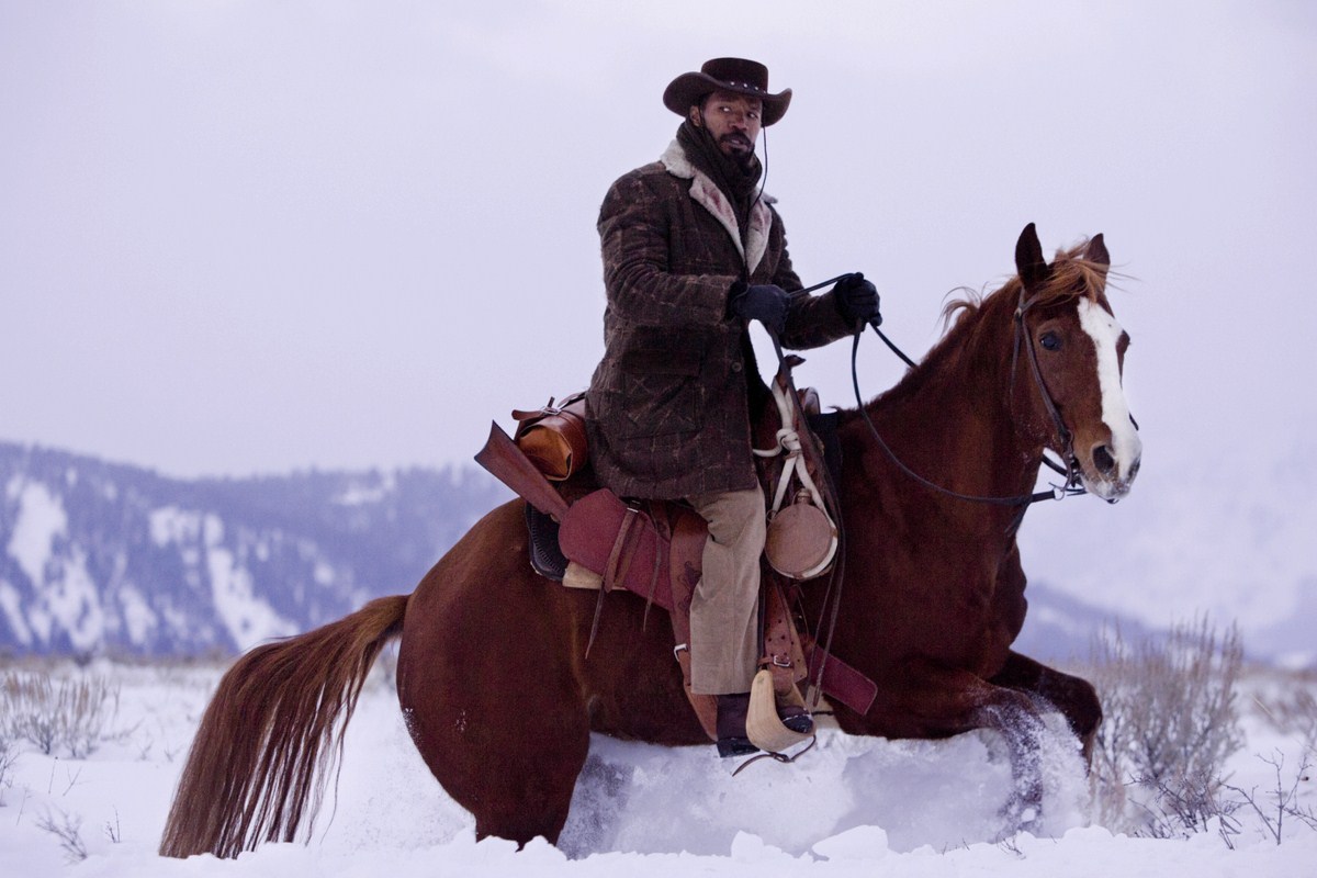 Jamie Foxx, alias Django, dans "Django Unchained" (Quentin Tarantino, 2013)