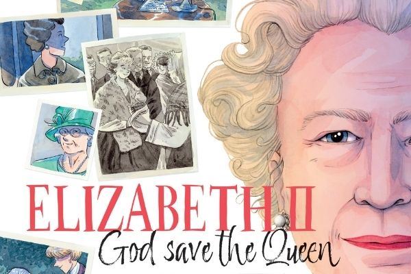 L'illustratrice Cynthia Thiéry en dédicace pour sa biographie d'Elisabeth II !
