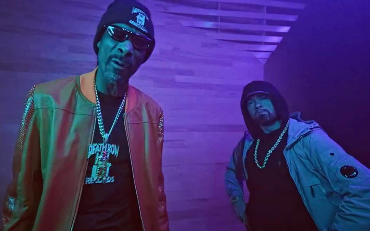Eminem et Snoop Dogg dans "From The D 2 The LBC".