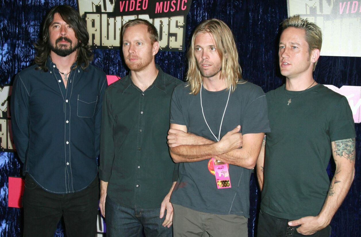 Les Foo Fighters et Taylor Hawkins aux MTV Video Music Awards en 2007  