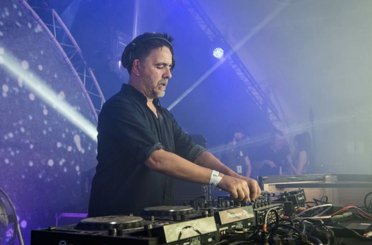 Le DJ Laurent Garnier au festival We Love Green en 2019.