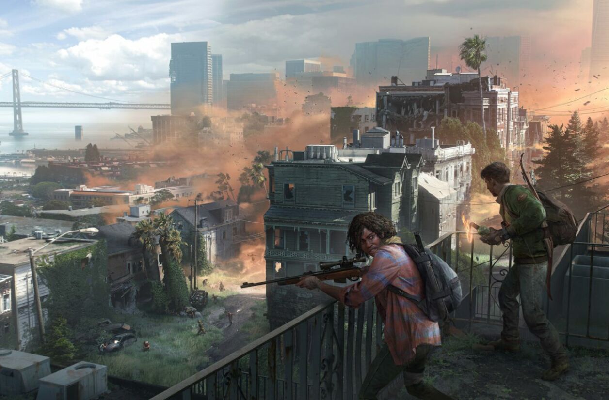 Premier concept art du jeu multijoueur “The Last of Us”.