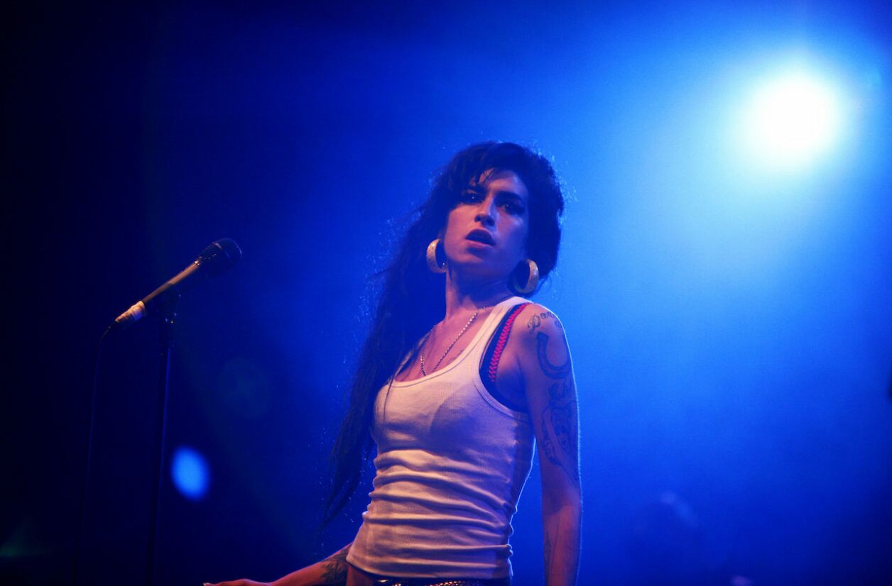 Amy Winehouse sur la scène des Eurockéennes en 2007