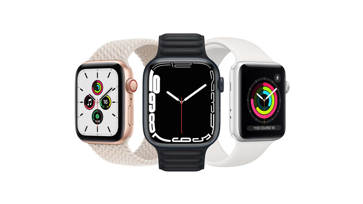 L'Apple Watch Series 7 lancée en 2021.