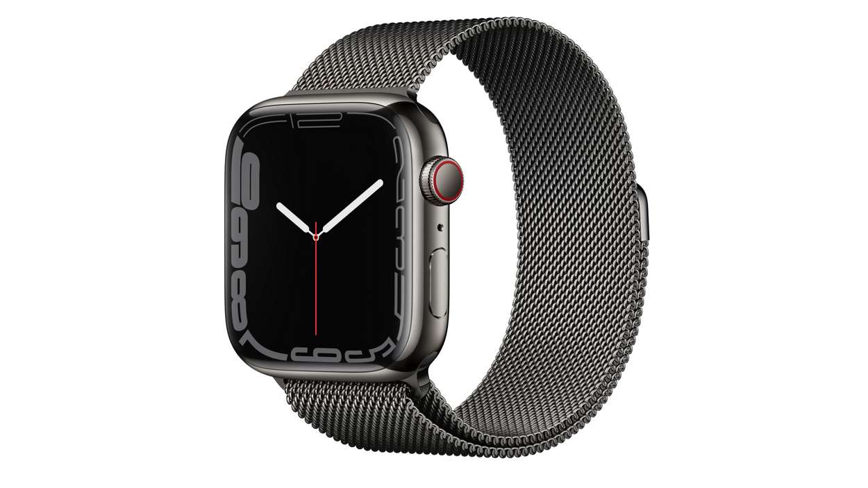 L'Apple Watch Series 7, qui devrait être succédée par la Series 8 dès le mois de septembre 2022.