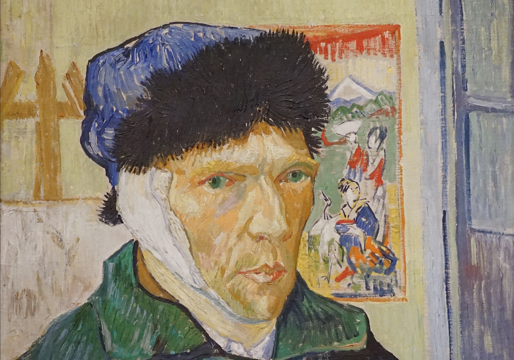 Vincent Van Gogh, Autoportrait à l'oreille bandée,  1889
