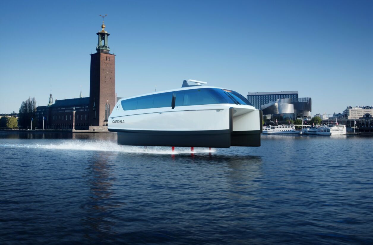 Ces bateaux « volants » vont servir de moyen de transport aux habitants de Stockholm
