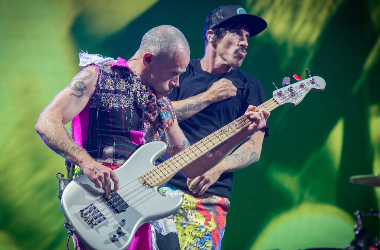 Les Red Hot Chili Peppers en concert à Napa (Californie), 2016