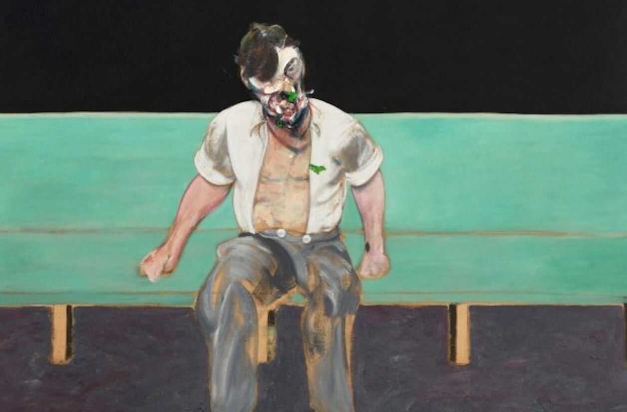 Portrait de Lucian Freud peint par Francis Bacon en 1964