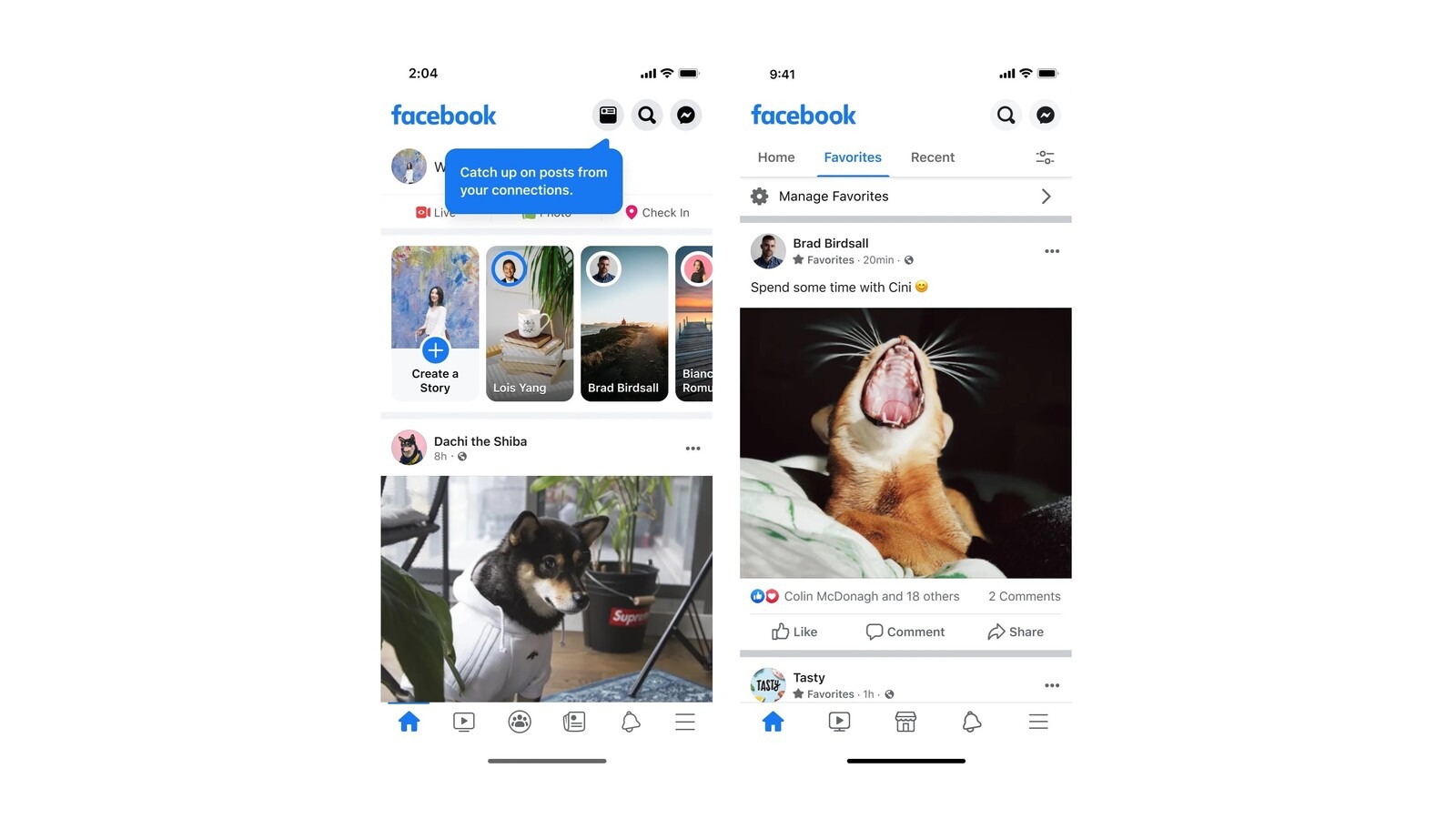 Meta revoit une nouvelle fois l'interface de Facebook