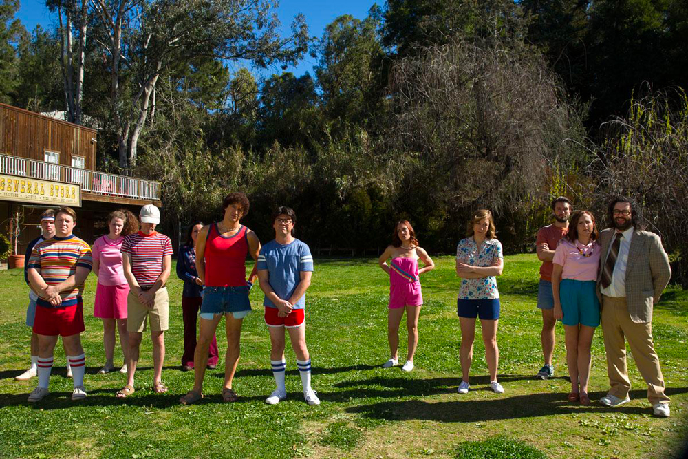 La troupe du camp Firewood dans la série “Wet Hot American Summer”.
