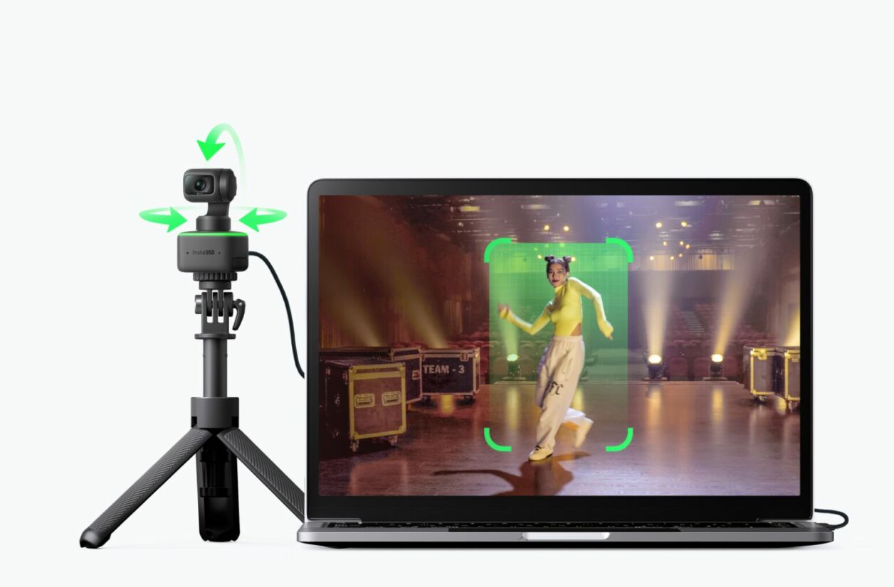 La Insta360 Link est une webcam 4K haut de gamme