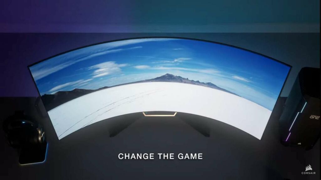 L'écran OLED gamer pliable de Corsair est disponible en France, mais il va  falloir casser votre tirelire